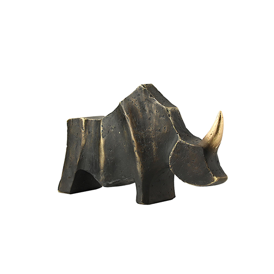 Golden Horned Rhino - Large